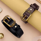 cinto feminino de couro legitimo Avenue  Linha William Polo