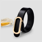 cinto feminino preto de couro Santlle Linha WillianPolo