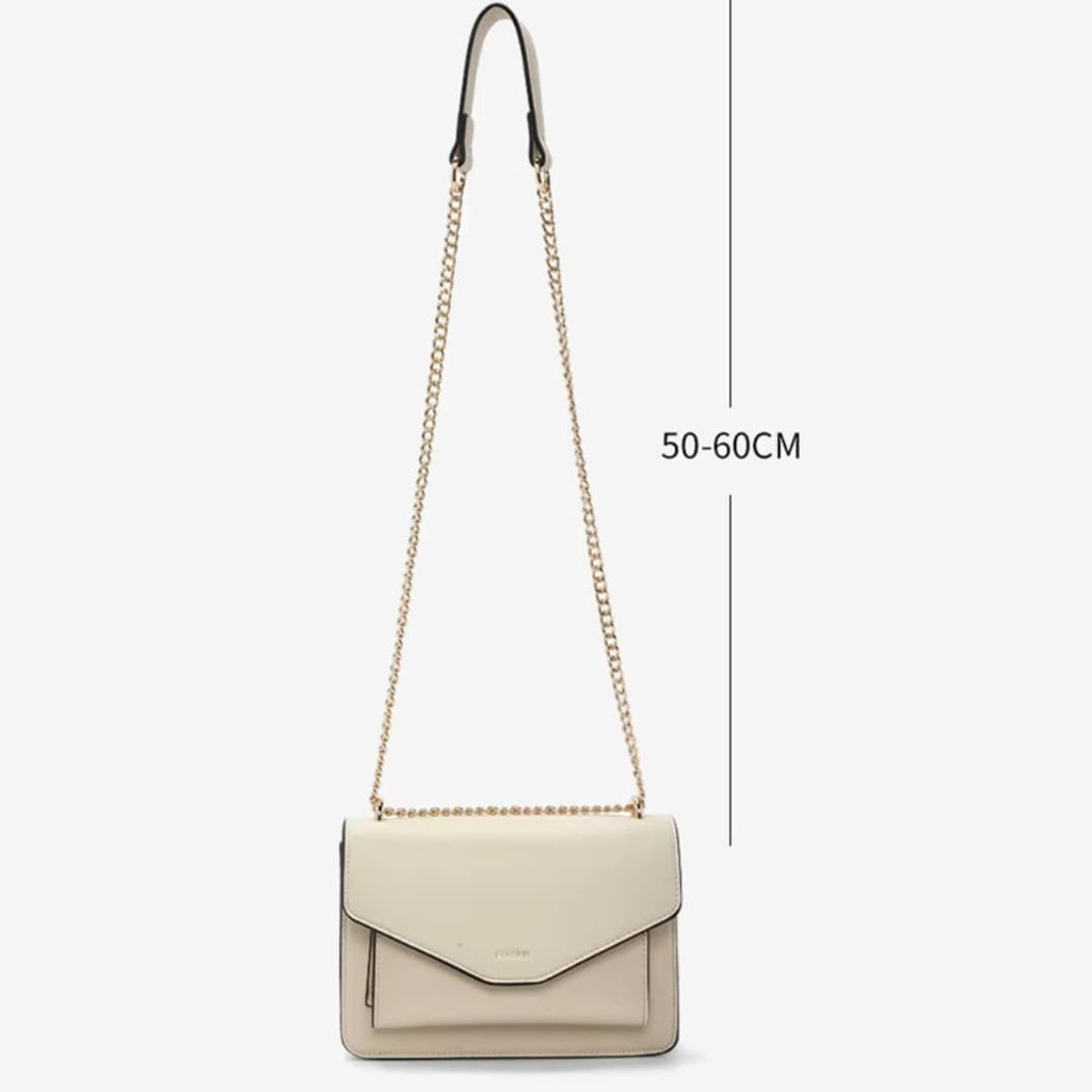 Bolsa feminina transversal de couro 1.0