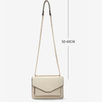 Bolsa feminina transversal de couro 1.0