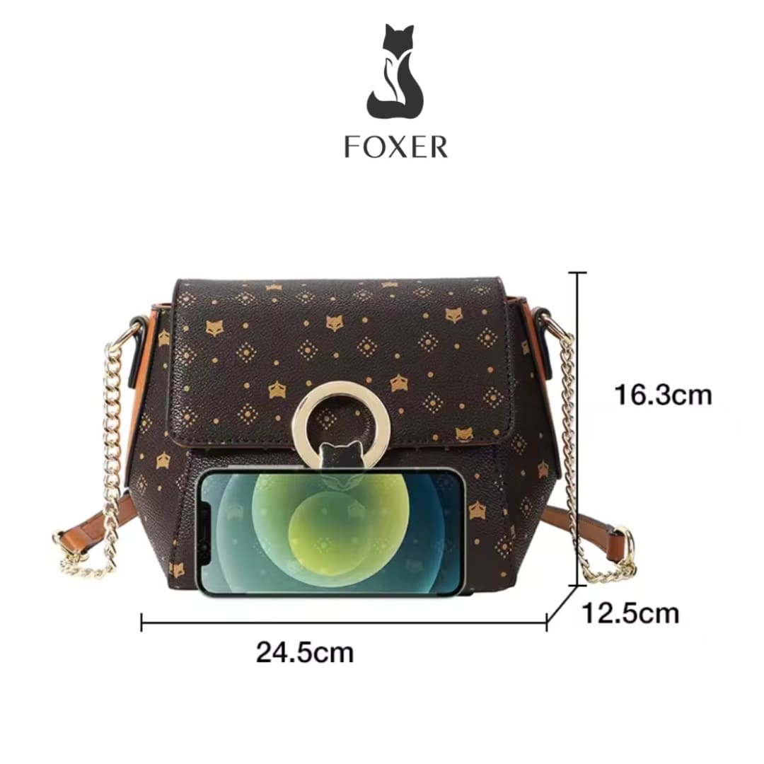 Bolsa Feminina Pequena Modelo Foxer Velin
