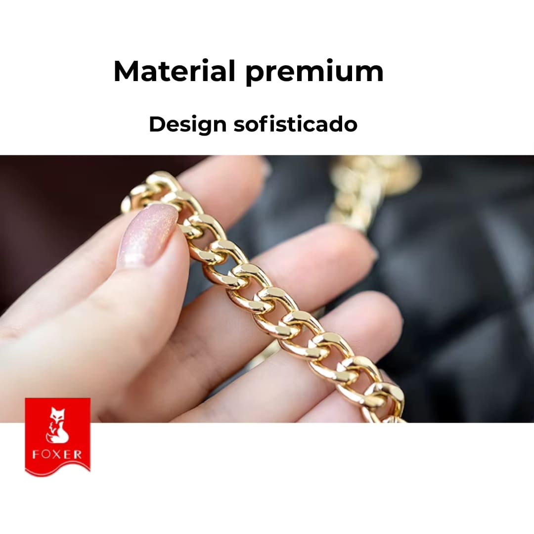 Bolsa Feminina pequena Modelo Foxer Bella Treluxe