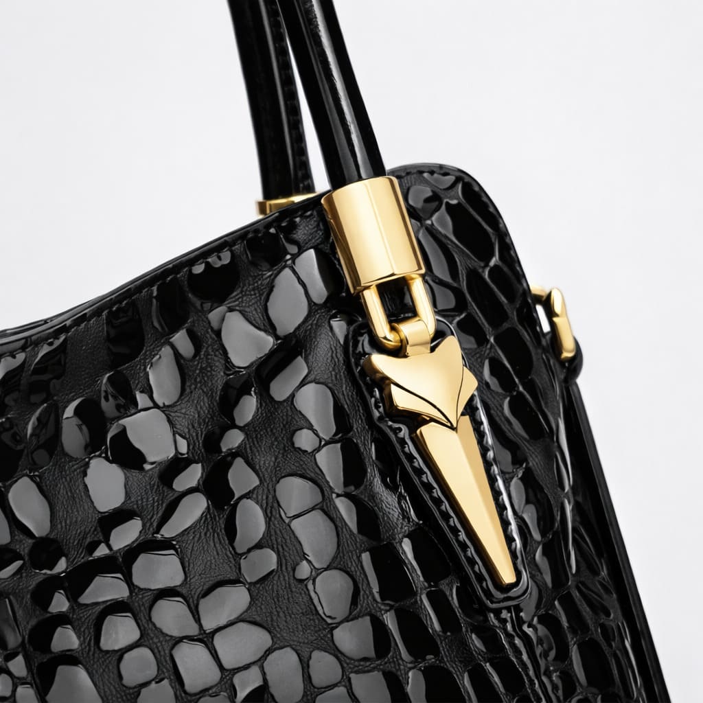 Bolsa Feminina Grande Foxer Modelo Royale Black