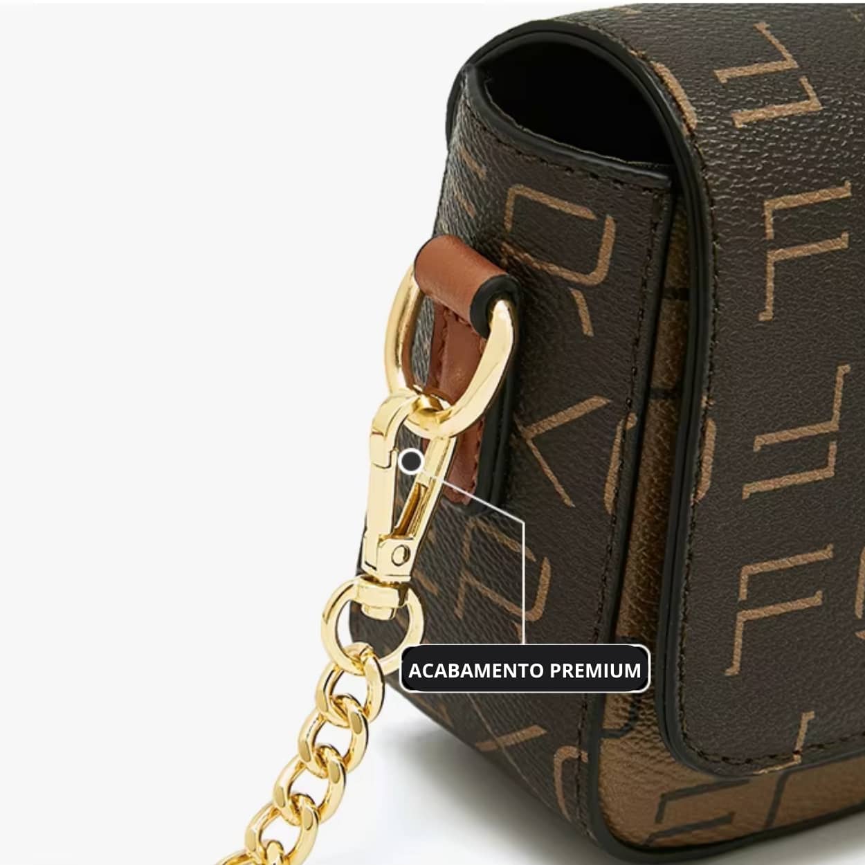 bolsa feminina transversal  Lady Brown  3