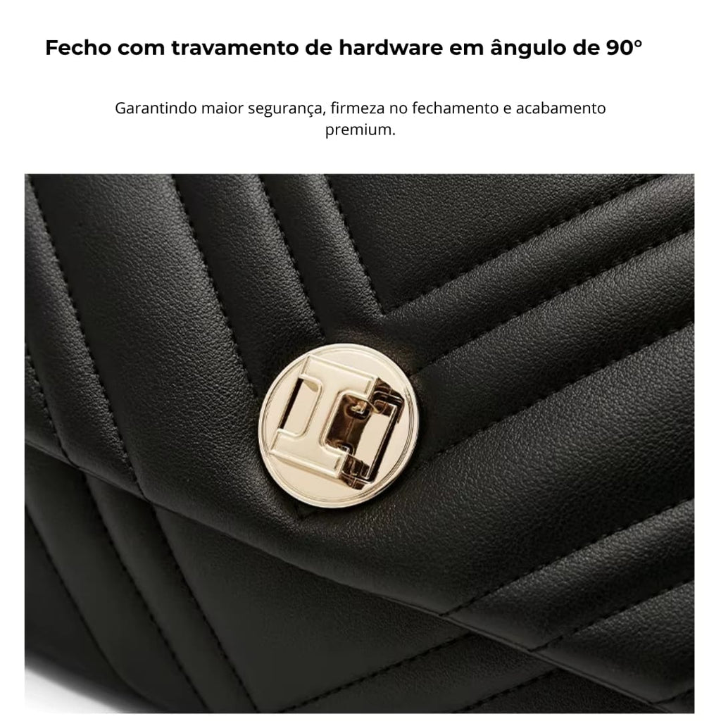 Carteira Feminina Pequena De Couro Modelo Élora