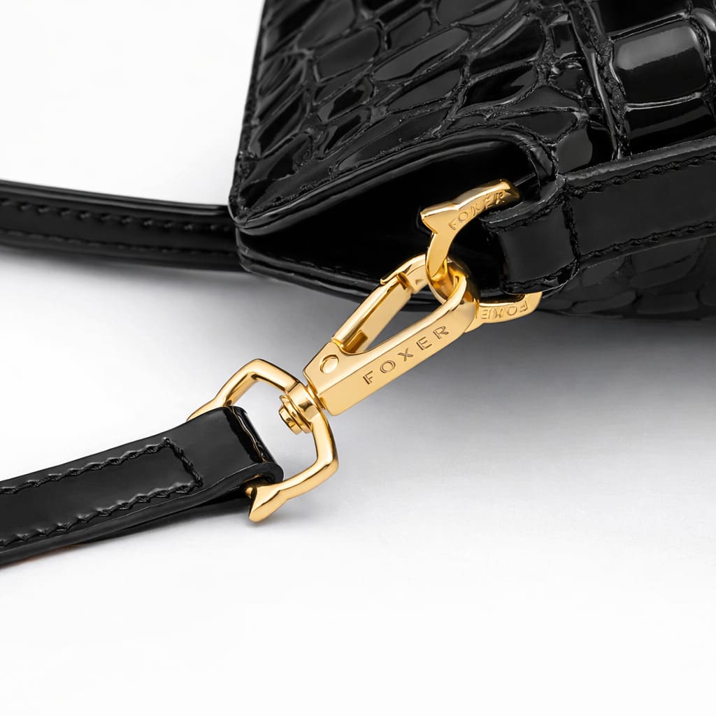 Bolsa Feminina Grande Foxer Modelo Royale Black