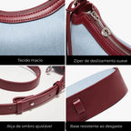 bolsa feminina pequena transversal de couro
