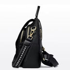 Mochila Feminina Foxer Modelo Bella Lux Black