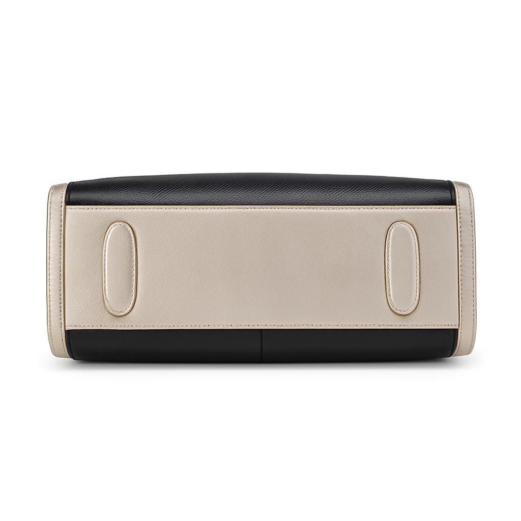 Bolsa Feminina Grande Transversal Foxer Modelo Essène Black