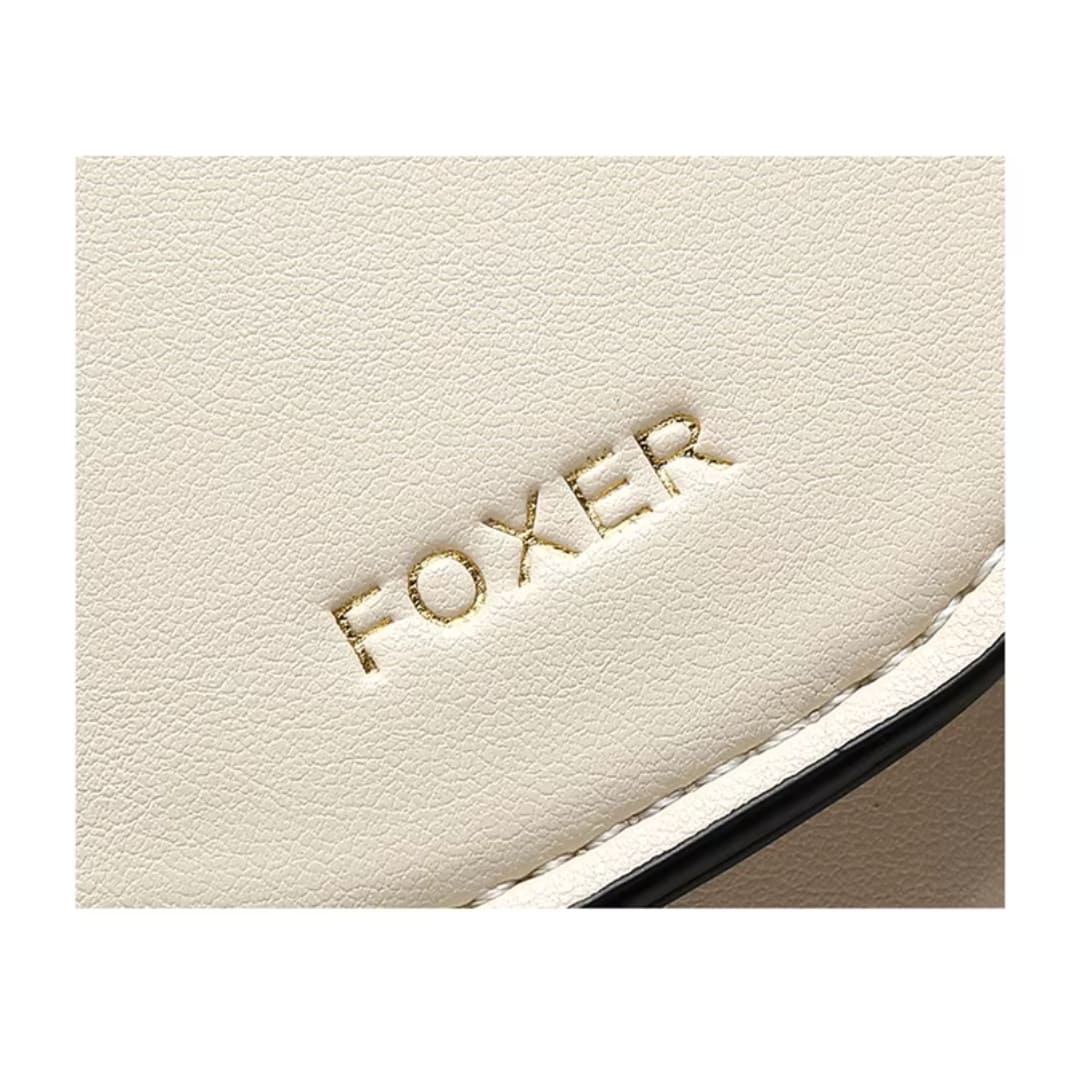 olsa transversal feminina FOXER Arvelle detalhe do couro