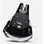 mochila feminina preta-Bella Lux Black 2