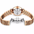 Relógio Feminino Dourado Celebriné Red Gold