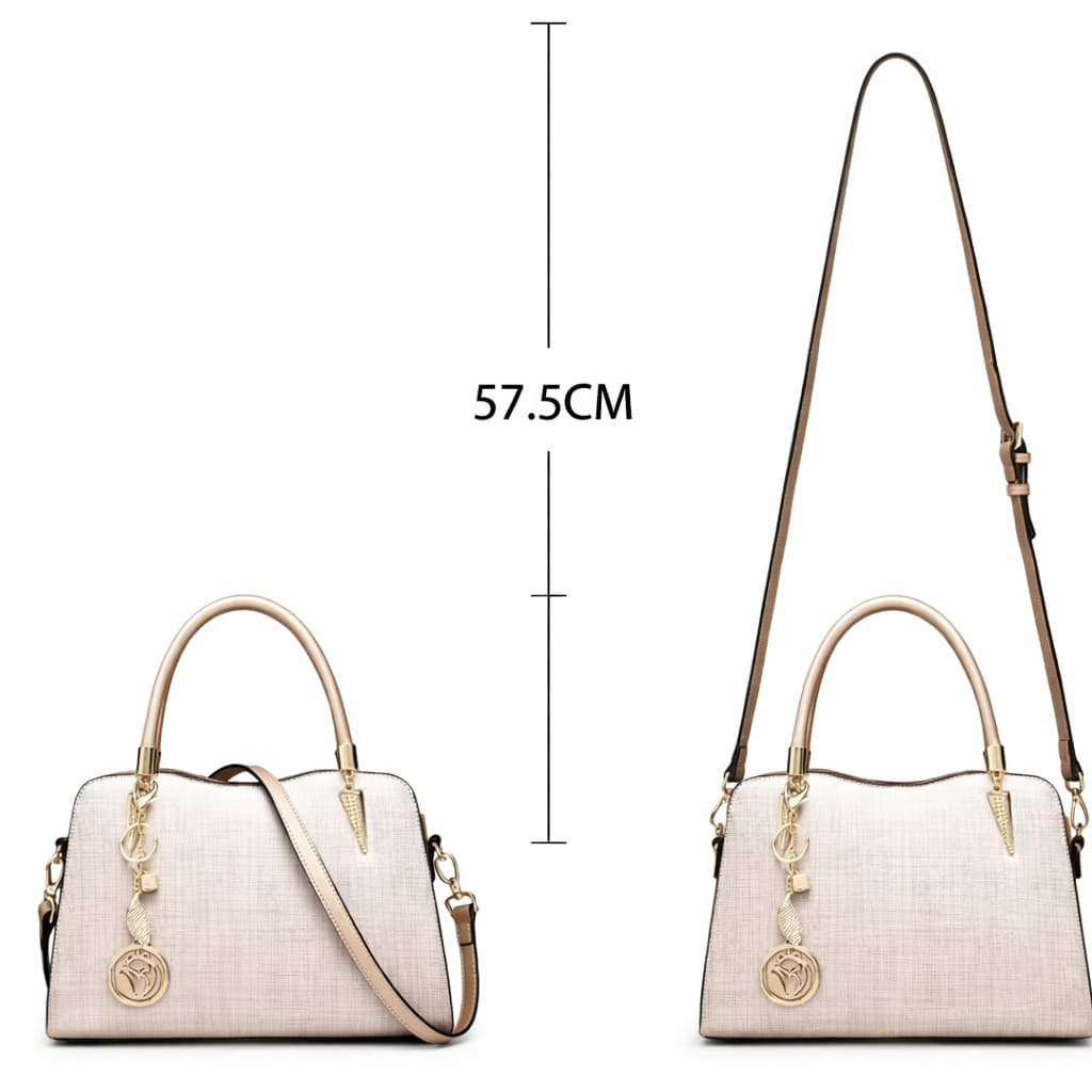 Bolsa Feminina Transversal Foxer Modelo Bella Rosê