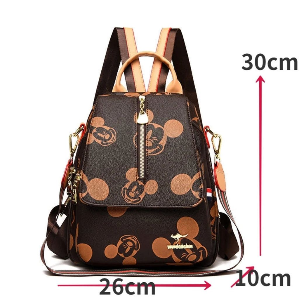 mochila feminina pequena  Mickey Mouse