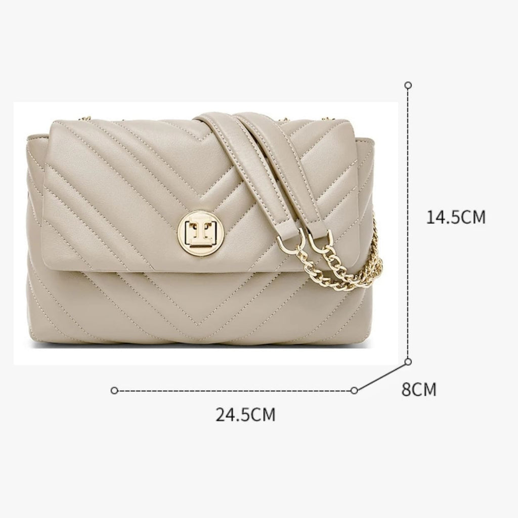 bolsa feminina transversal pequena  camille prestige 8