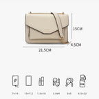 Bolsa feminina transversal de couro  arvelle 1.7