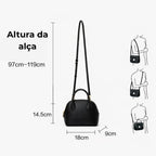 Bolsa Feminina Pequena Foxer Modelo Marcelline Treillis