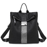 Mochila Feminina Foxer Preta Modelo Aura Black