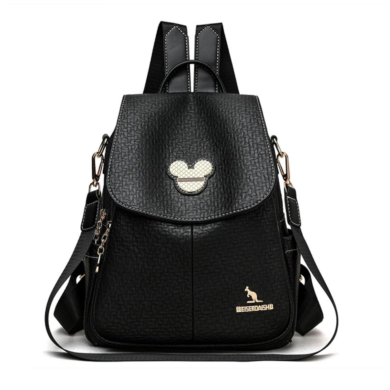 mochila feminina preta Serena Black