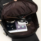 mochila feminina de couro 4