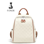 mochila feminina de couro