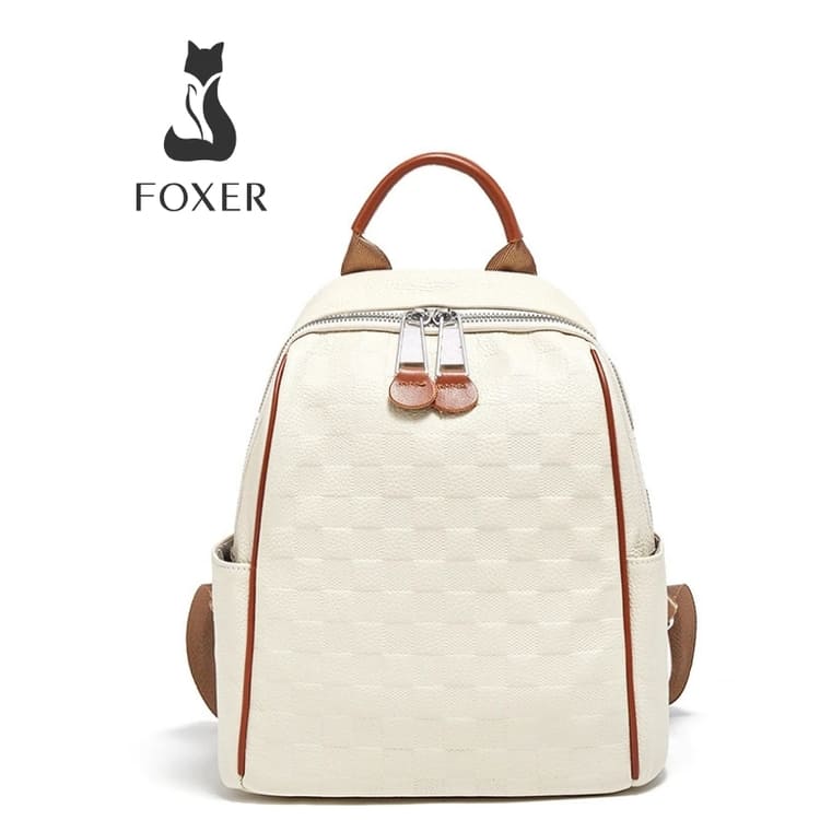 mochila feminina de couro