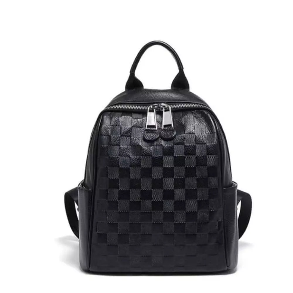 mochiula feminina de couro preta  Spine Black