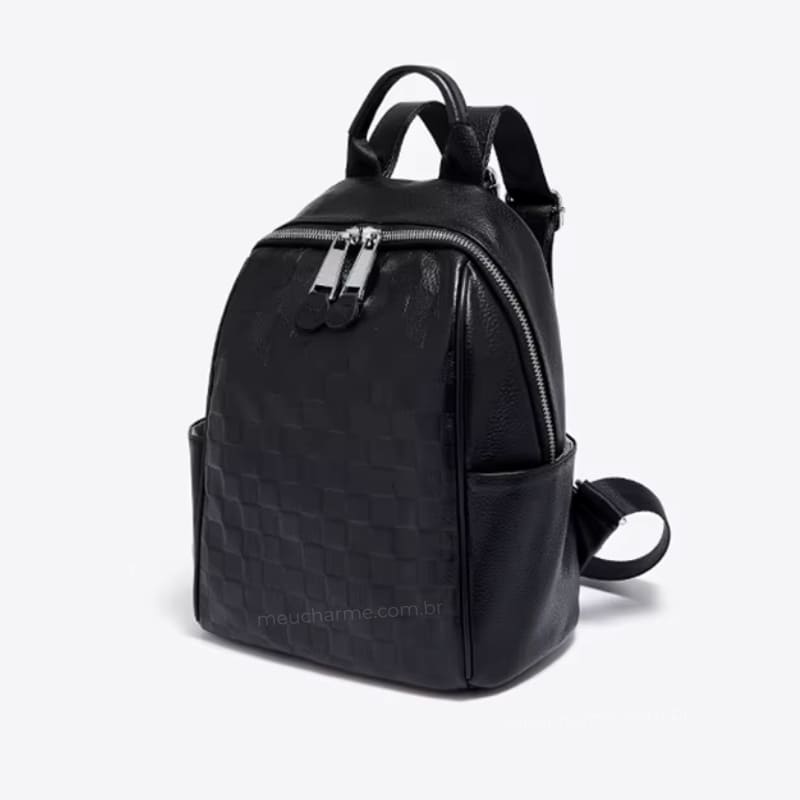 Mochila Feminina Foxer Modelo Spine Black