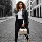 Bolsa Feminina Transversal Foxer Modelo Célinea Gray