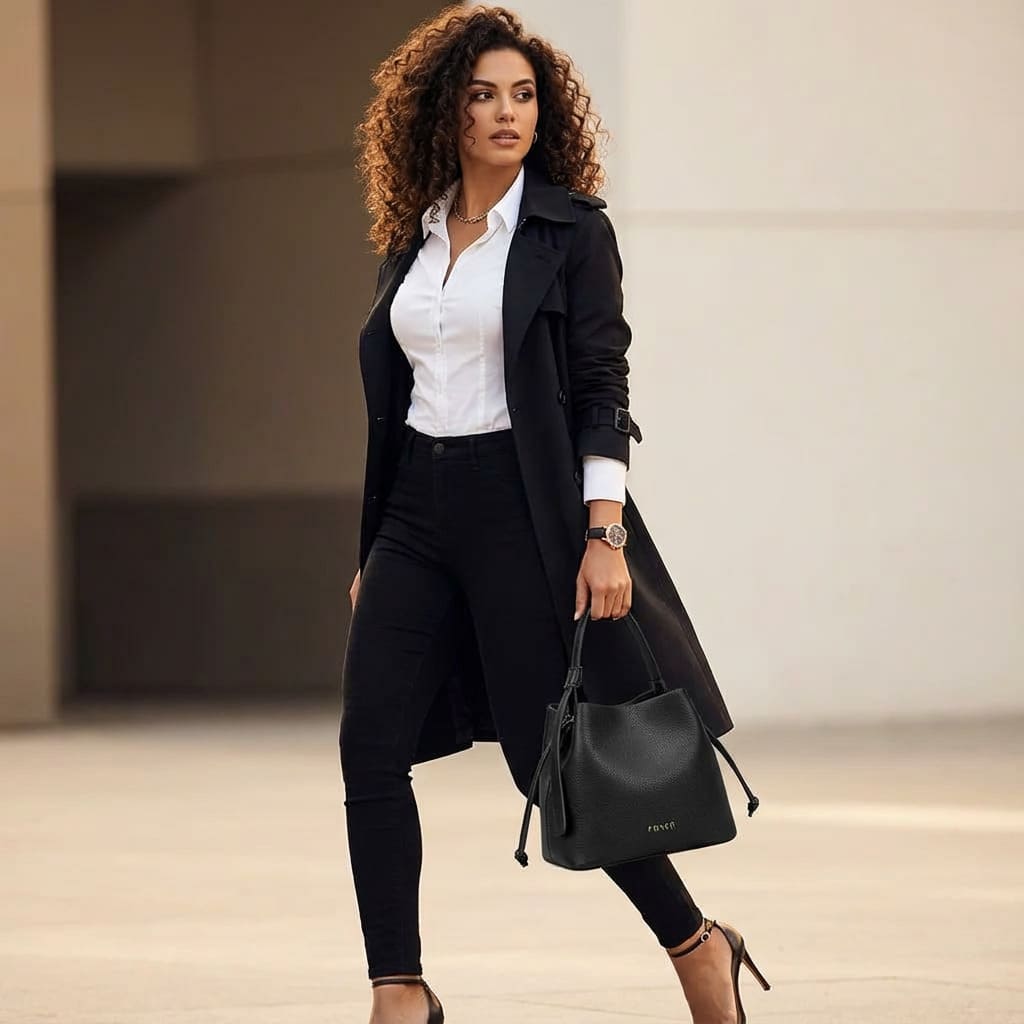 bolsa feminina pequena ravelle black 4