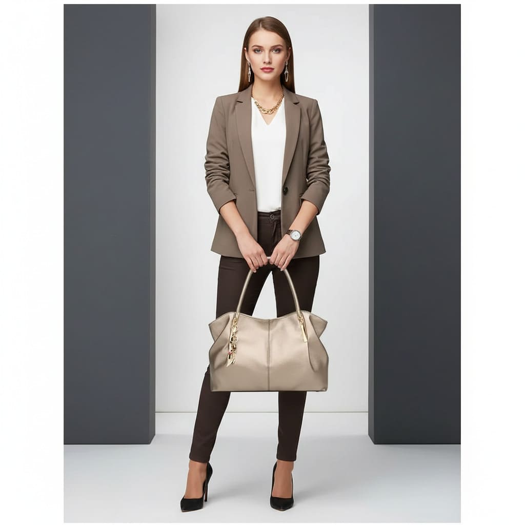 bolsa feminina grande modelo majesté