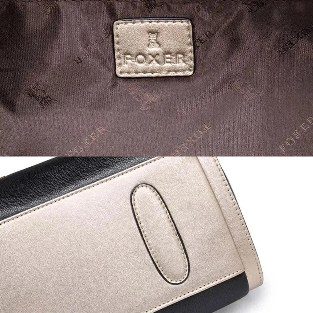 Bolsa Feminina Grande Transversal Foxer Modelo Essène Black