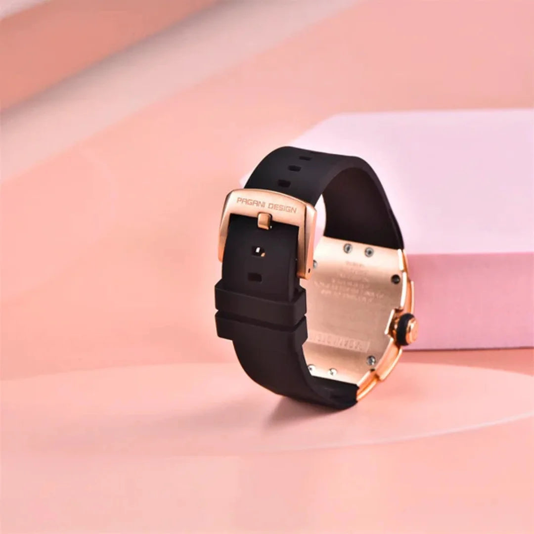 Relógio Feminino Dourado Orlisse Black Gold