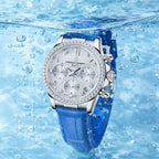 Relógio Feminino Azul Seraphine Blue