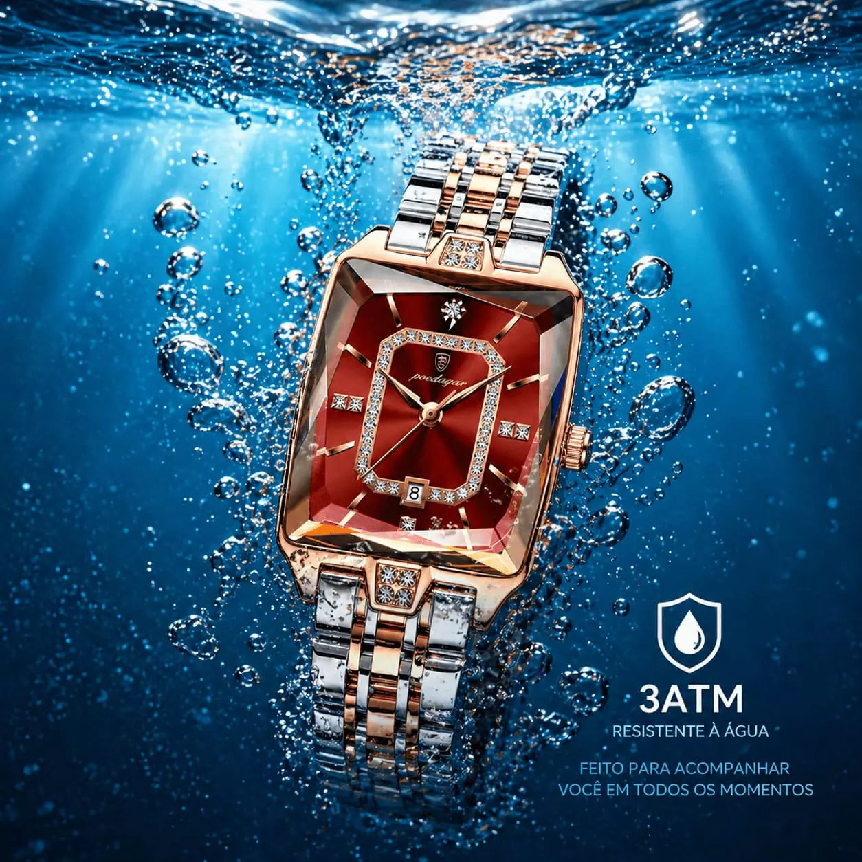 Relógio Feminino  Modelo Opaline Rose Gold