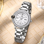 relogio feminino prata Celestine silver