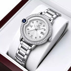 relogio feminino prata 