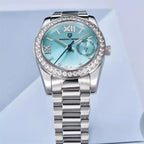 Relógio Feminino Azul Geneva Blue