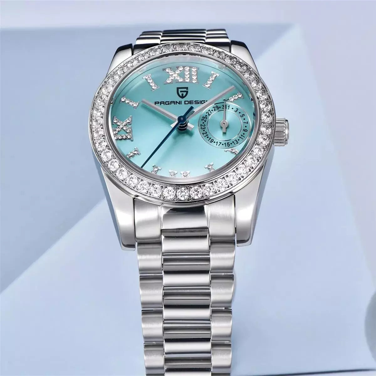 Relógio Feminino Azul Geneva Blue