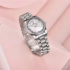Relógio Feminino Prata Geneva Silver