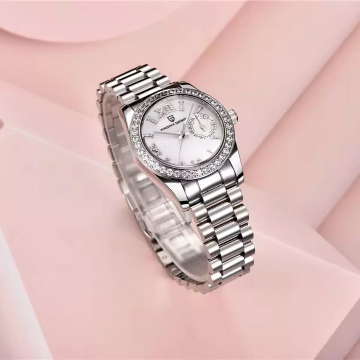 Relógio Feminino Prata Geneva Silver
