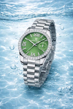 Relógio Feminino Verde Geneva Green