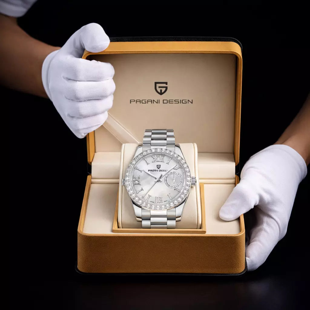 Relógio Feminino Prata Geneva Silver