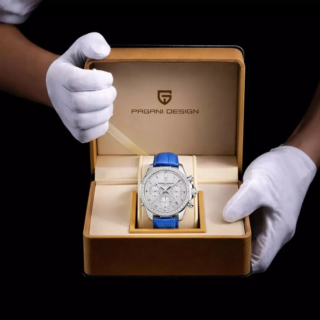 Relógio Feminino Azul Seraphine Blue