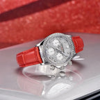 Relógio Feminino Vermelho Seraphine Red