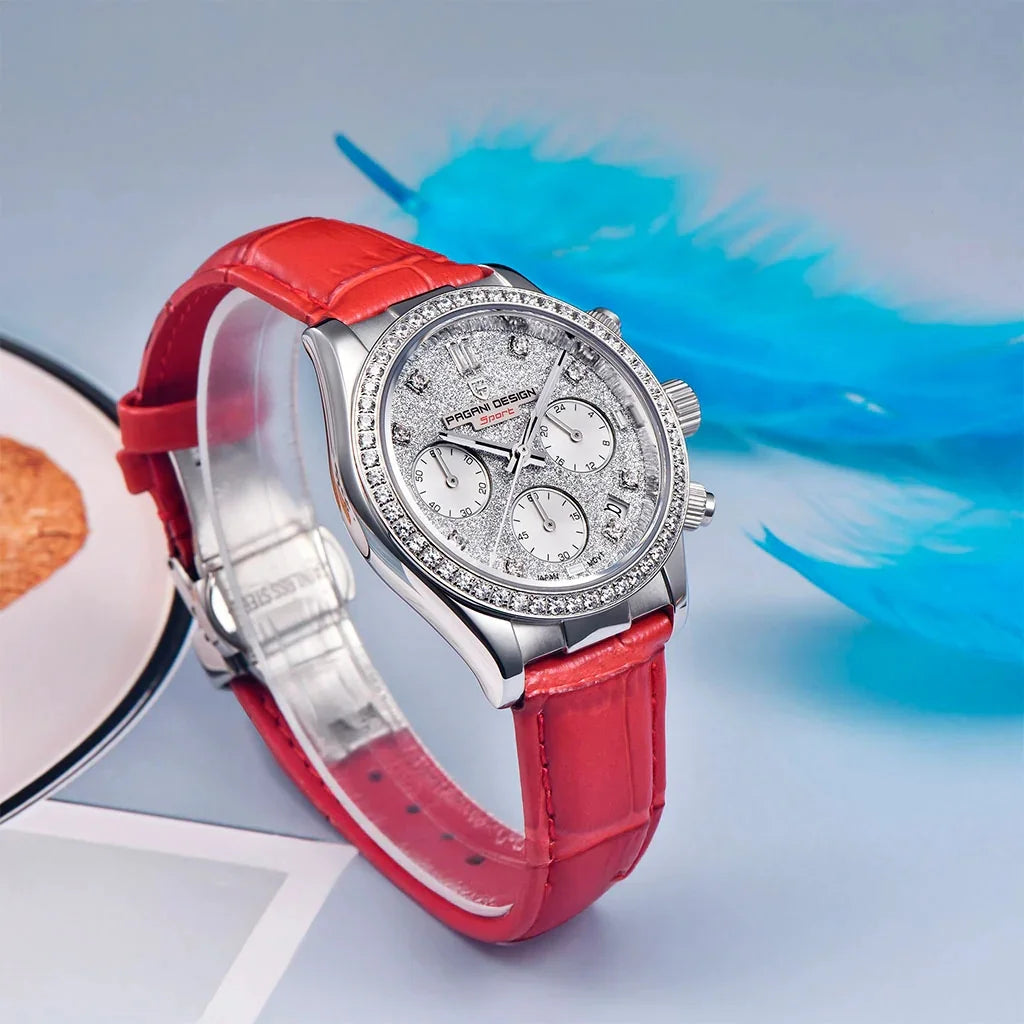 relogio feminino de artzo Seraphine Red 2