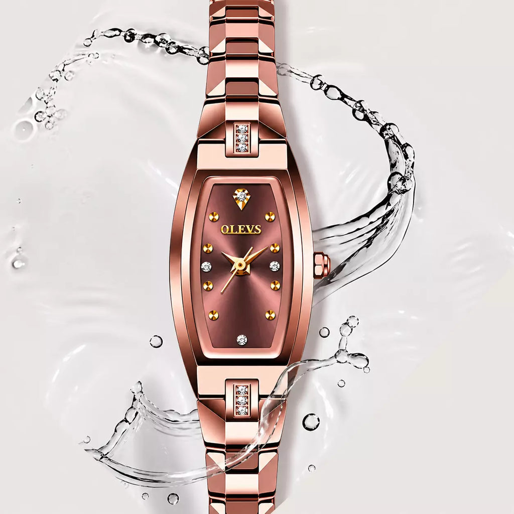Relógio Feminino Pequeno Rosé Seraphine Rose