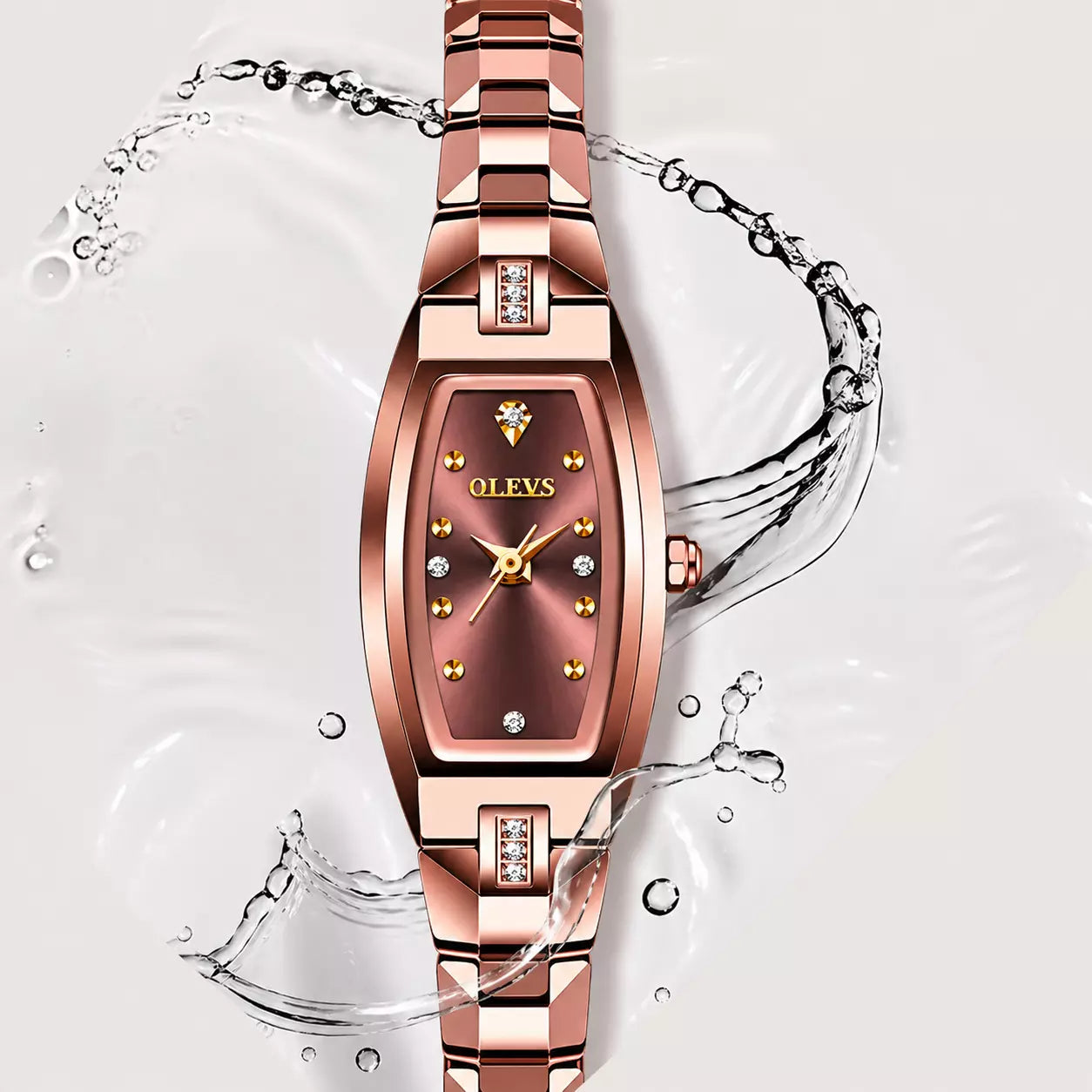Relógio Feminino Pequeno Rosé Seraphine Rose