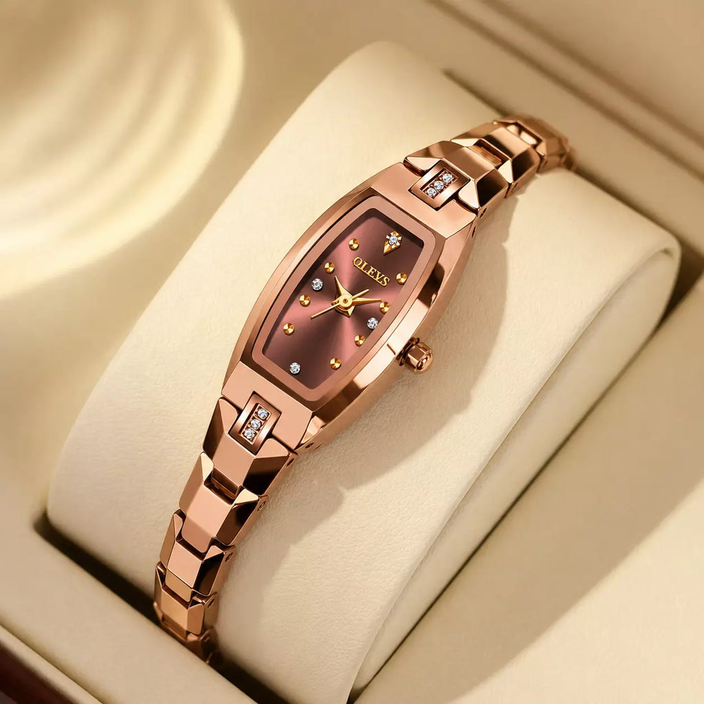 Relógio Feminino Pequeno Rosé Seraphine Rose
