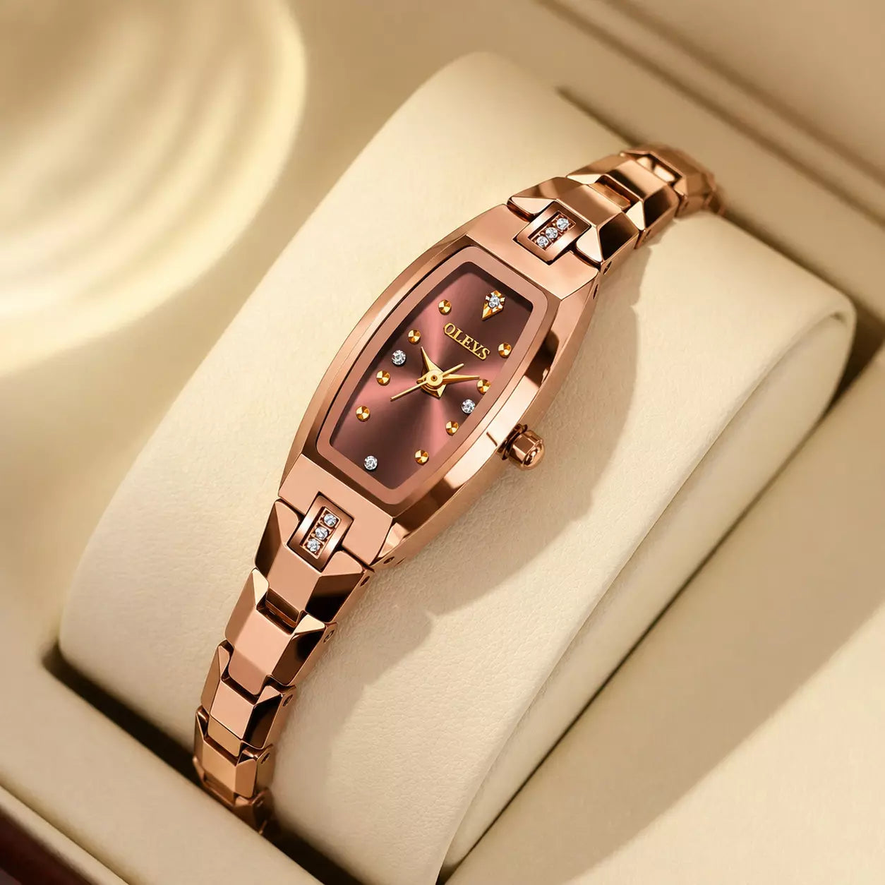 Relógio Feminino Pequeno Rosé Seraphine Rose